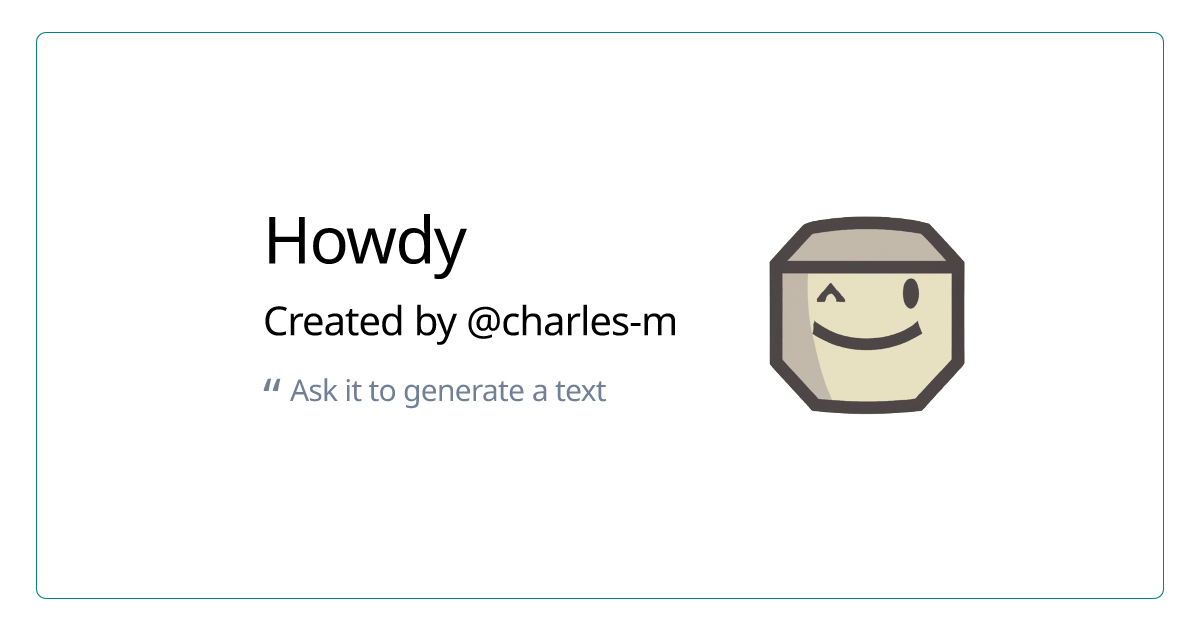Howdy