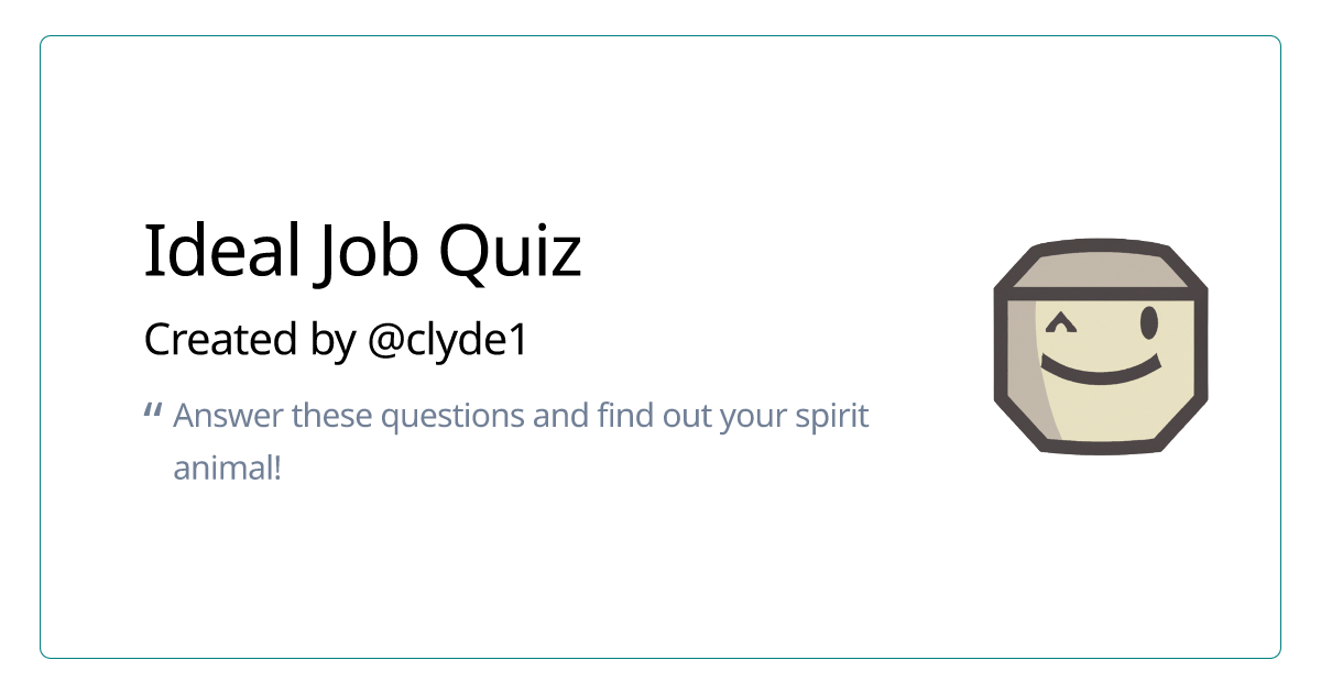 ideal-job-quiz