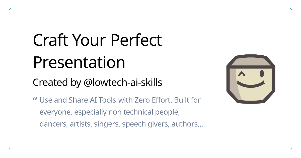 Craft Your Perfect Presentation