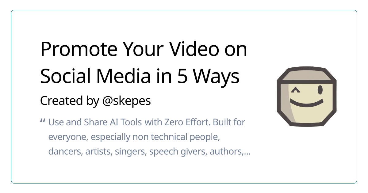 Promote Your Video on Social Media in 5 Ways
